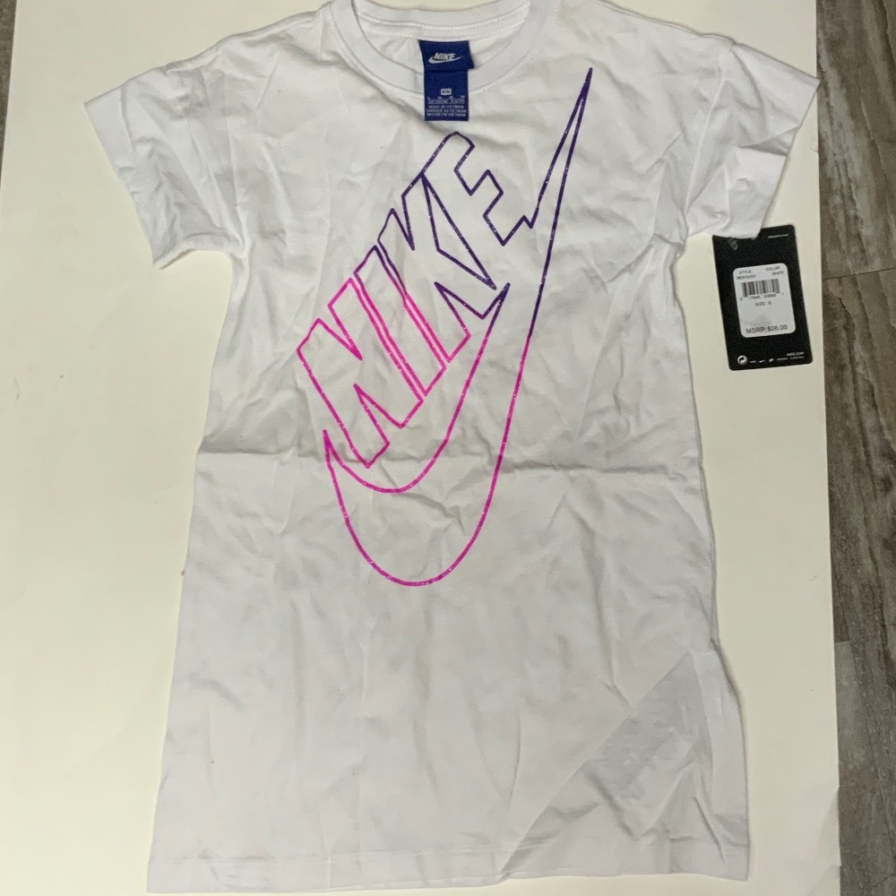 Girls Nike Tshirt Dress